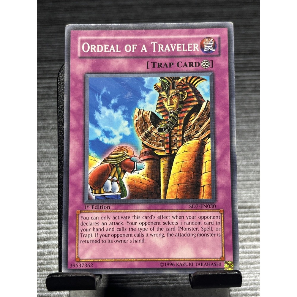 Ordeal of a Traveler SD7-EN030 Yu-Gi-Oh! 1st Edition Common – Lightly Played